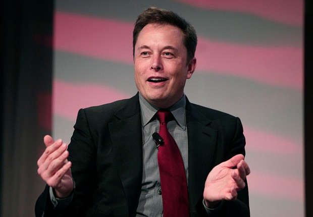 O empreendedor americano Elon Musk, criador da Tesla e da SpaceX (Foto: Bill Pugliano/Getty Images)