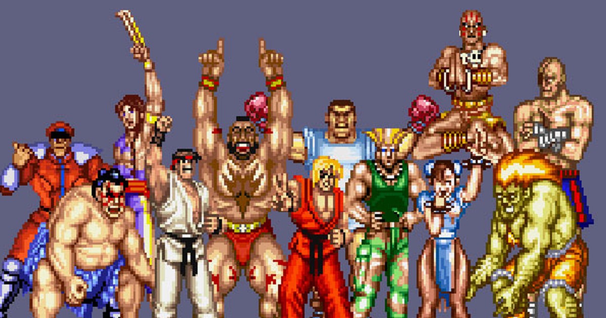 Street Fighter II - Todos os golpes especiais detalhados