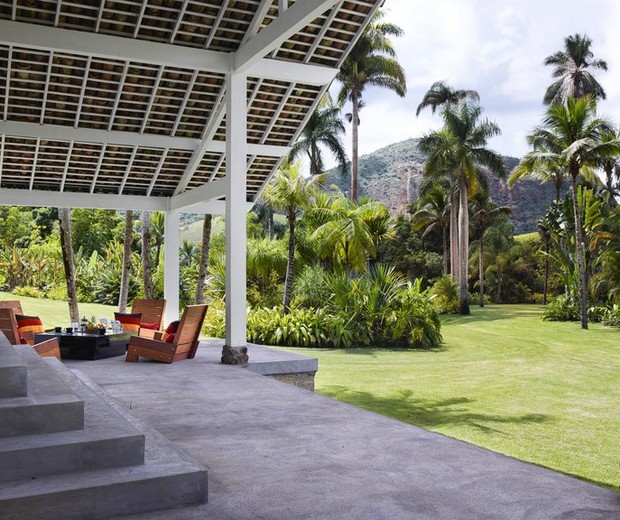 A fazenda de Lenny Kravitz no Rio (Foto: Reprodução Architectural Digest) A fazenda de Lenny Kravitz no Rio (Foto: Reprodução Architectural Digest)