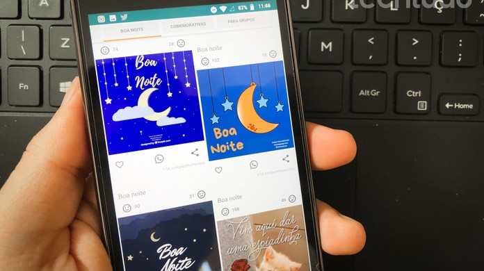 Mensagem De Boa Noite Para Whatsapp 5 Apps Com Frases Imagens E Gifs Redes Sociais Techtudo