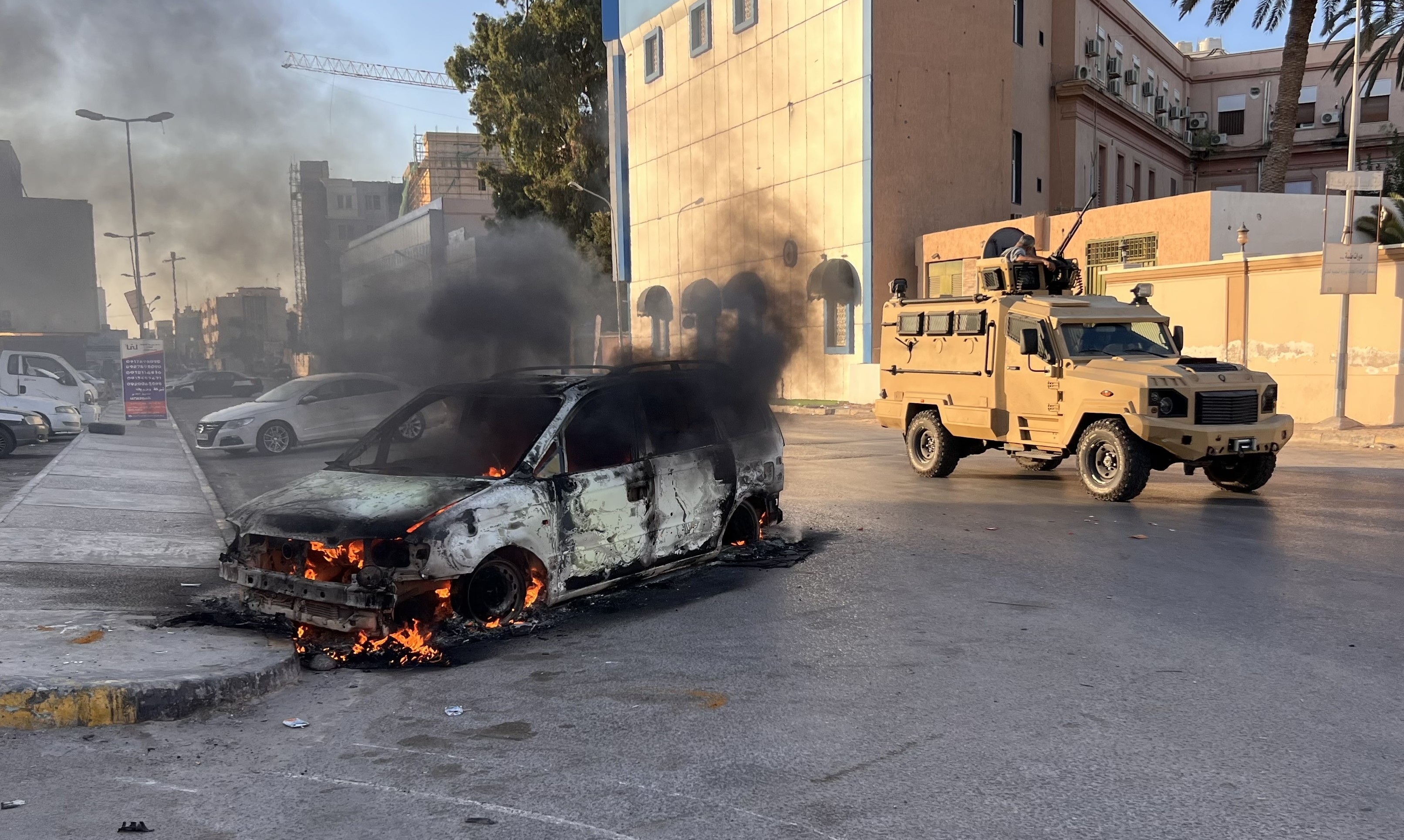Nova onda de violência toma Líbia  (Foto: Getty Images )