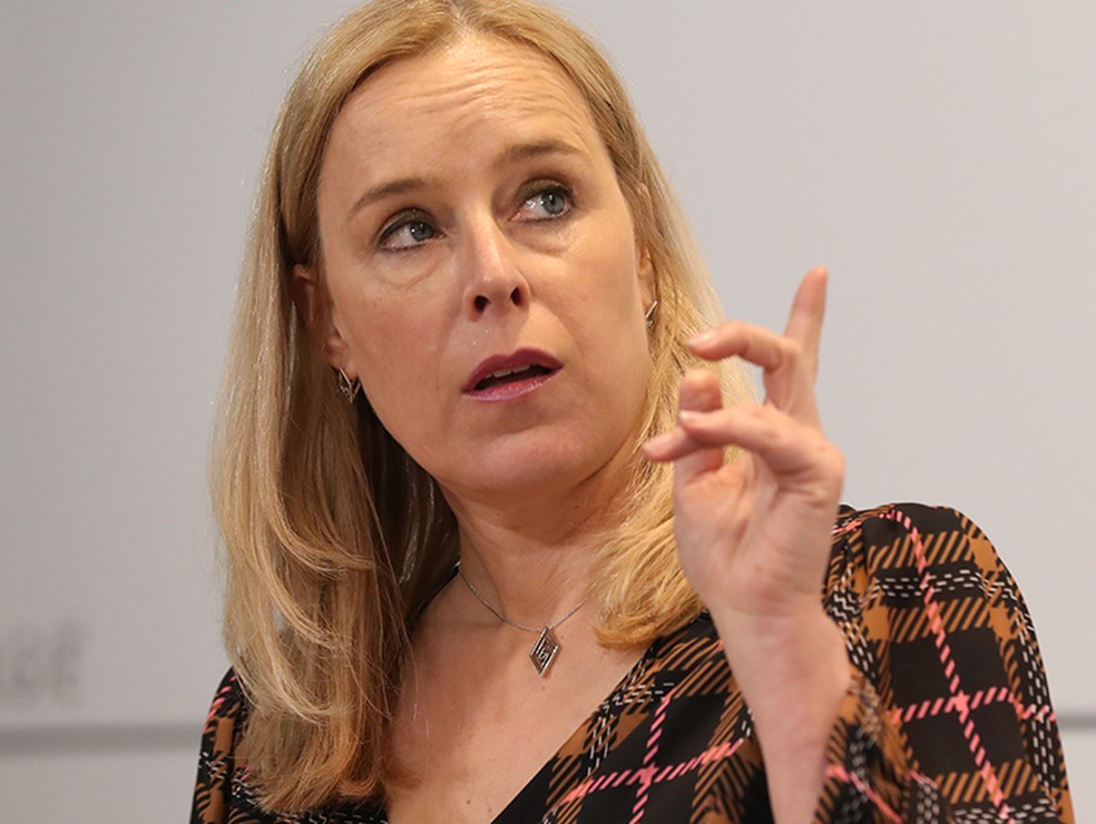 Eva De Bleeker: publicação dos preços cobrados da Bélgica pelas vacinas — Foto: Benoit Doppagne/Sipa via AP Images