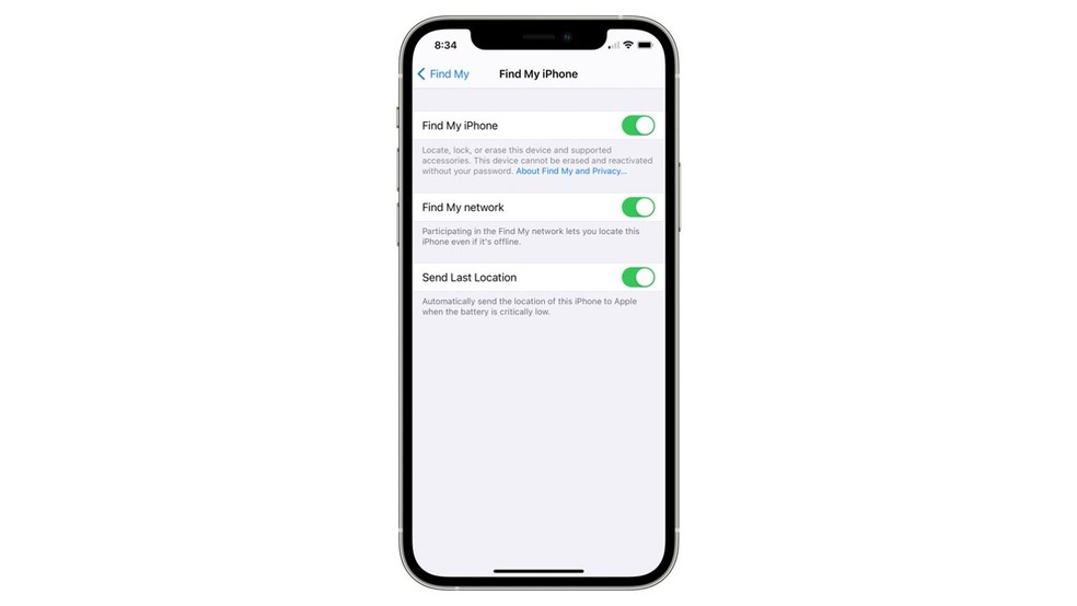 iOS 15 traz rastreamento para iPhones desligados e resetados — Foto: Reprodução/Apple Insider