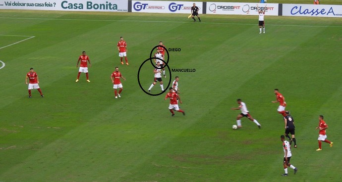 Análise: Mancu vai bem na frente, mas ainda precisa crescer na recomposição