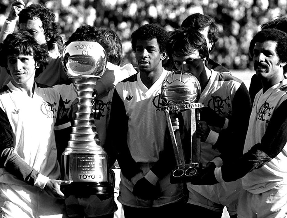 Flamengo Mundial de clubes FIFA - 1981 — Foto: Agência O Globo