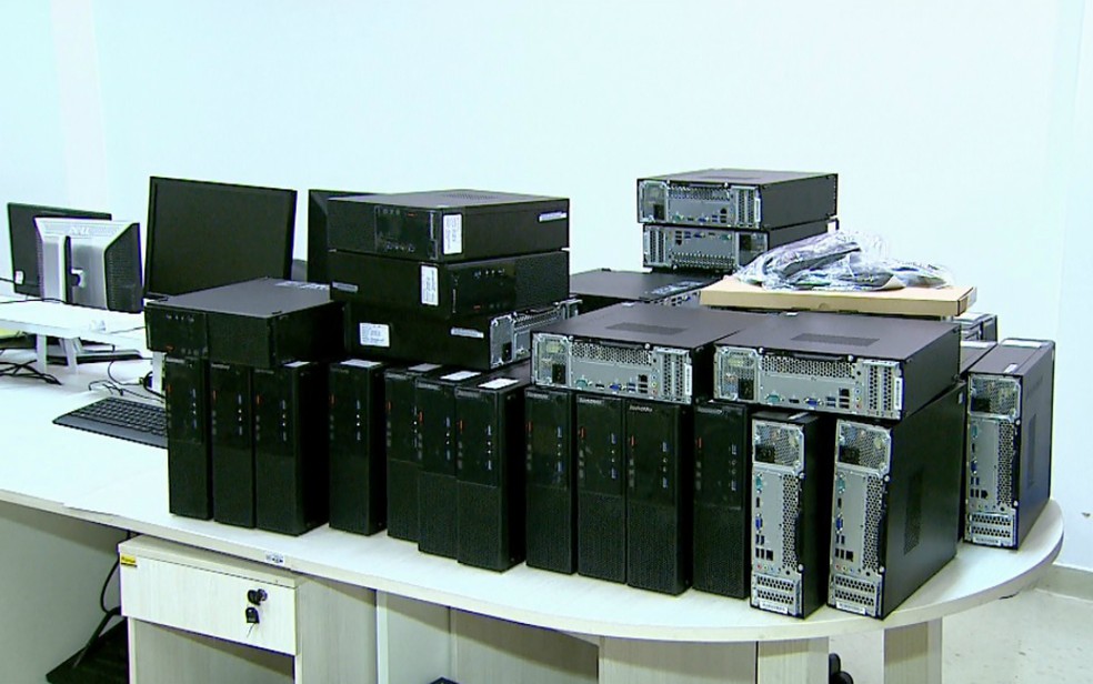 Ataque de hackers afetou 1 mil computadores do Hospital de Câncer de Barretos (Foto: Reprodução/EPTV)