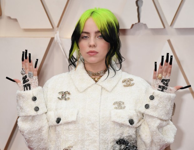 HOLLYWOOD, CALIFORNIA - FEBRUARY 09: Billie Eilish attends the 92nd Annual Academy Awards at Hollywood and Highland on February 09, 2020 in Hollywood, California. (Photo by Jeff Kravitz/FilmMagic) (Foto: FilmMagic)