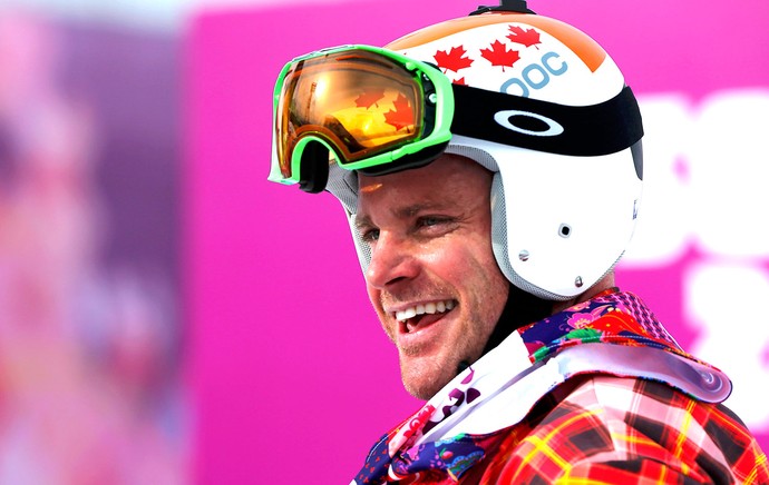 Christopher Delbosco esqui Sochi sorriso (Foto: Reuters)