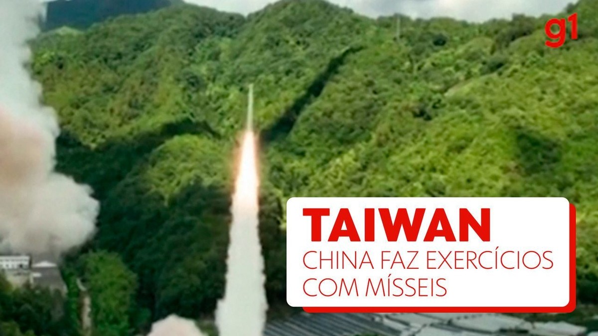 Aviões de guerra chineses entram na zona de defesa de Taiwan, e Taipei responde