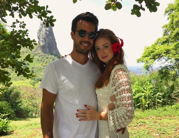 Marina Ruy Barbosa e o noivo Xandinho Negrão (Foto: Reprodução / Instagram)