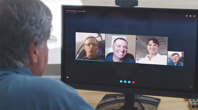 Skype Meetings torna serviço de vídeo conferência mais acessível (Foto: Divulgação/Microsoft) (Foto: Skype Meetings torna serviço de vídeo conferência mais acessível (Foto: Divulgação/Microsoft))