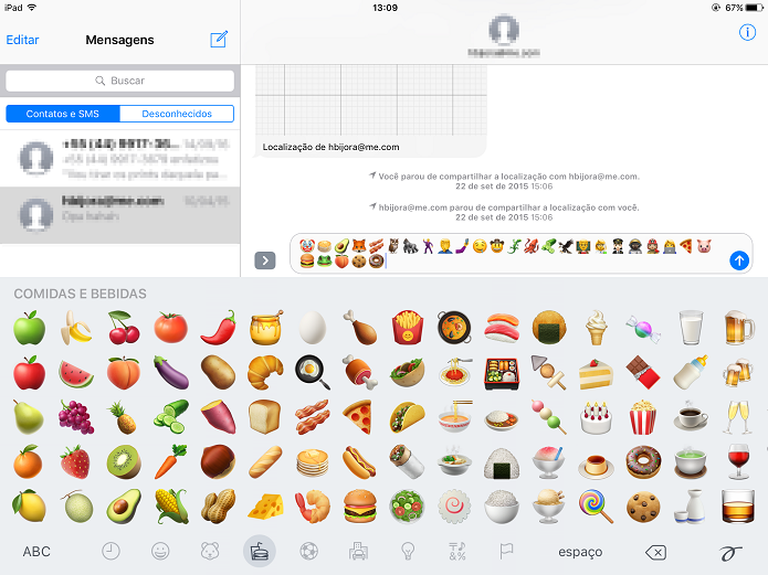 Novos emojis no iOS 10.2 (Foto: Felipe Alencar/TechTudo) (Foto: Novos emojis no iOS 10.2 (Foto: Felipe Alencar/TechTudo) )