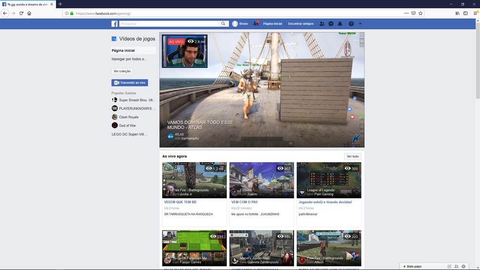 O Que E Facebook Gaming Veja Como Funciona Plataforma De Streams Streaming Techtudo Serviço feito ou o dinheiro de volta. como funciona plataforma de streams