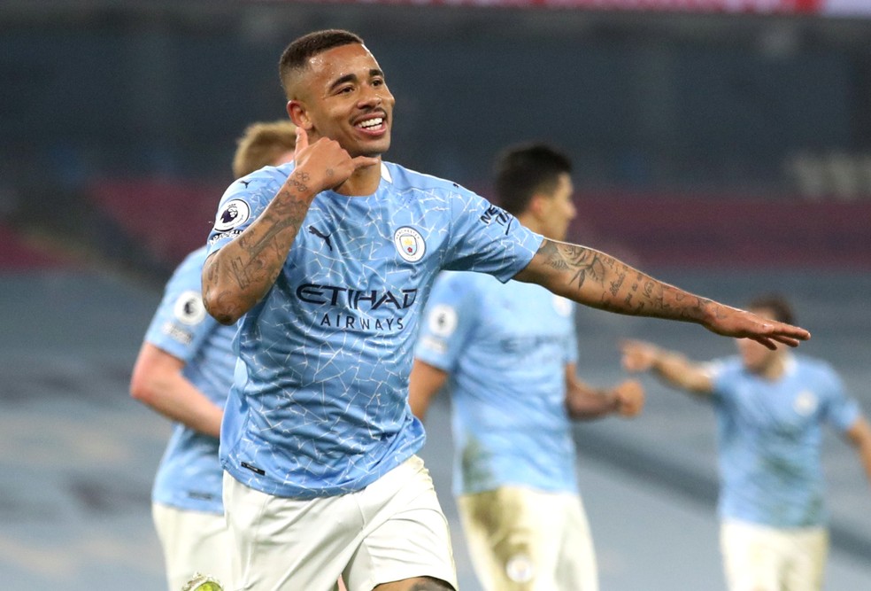Gabriel Jesus tem 11 gols e três assistências na temporada — Foto: Reuters