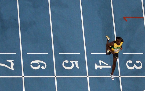 Usain Bolt perfil carrossel (Foto: Getty Images)