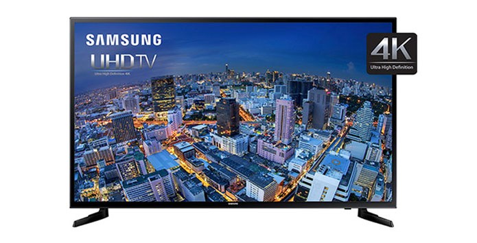 Smart TV Samsung 40JU6000 tem tela de 40 polegadas 4K (Foto: Divulgação/Samsung)