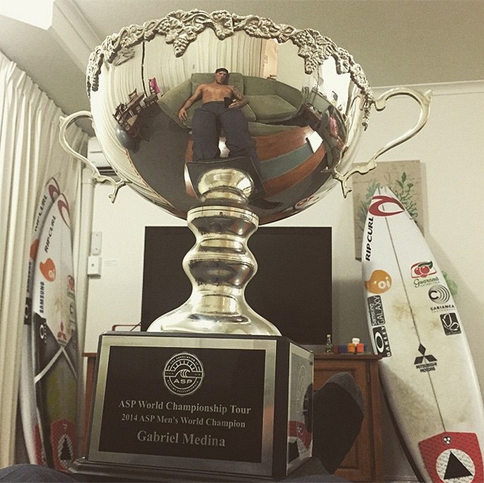 Gabriel Medina Surfe (Foto: Reprodução / Instagram)