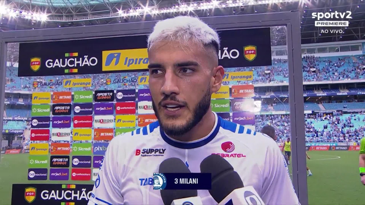 'Superamos todas as expectativas', diz Milani, do Aimor, sobre derrota para o Grmio por 3 a 0