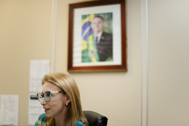 Ela representou a União dos Juristas Católicos de São Paulo em audiência de 2018 no Supremo Tribunal Federal que discutiu a descriminalização do aborto até a 12ª semana de gestação (Foto: Luiza Herdy e Laila Varaschin)