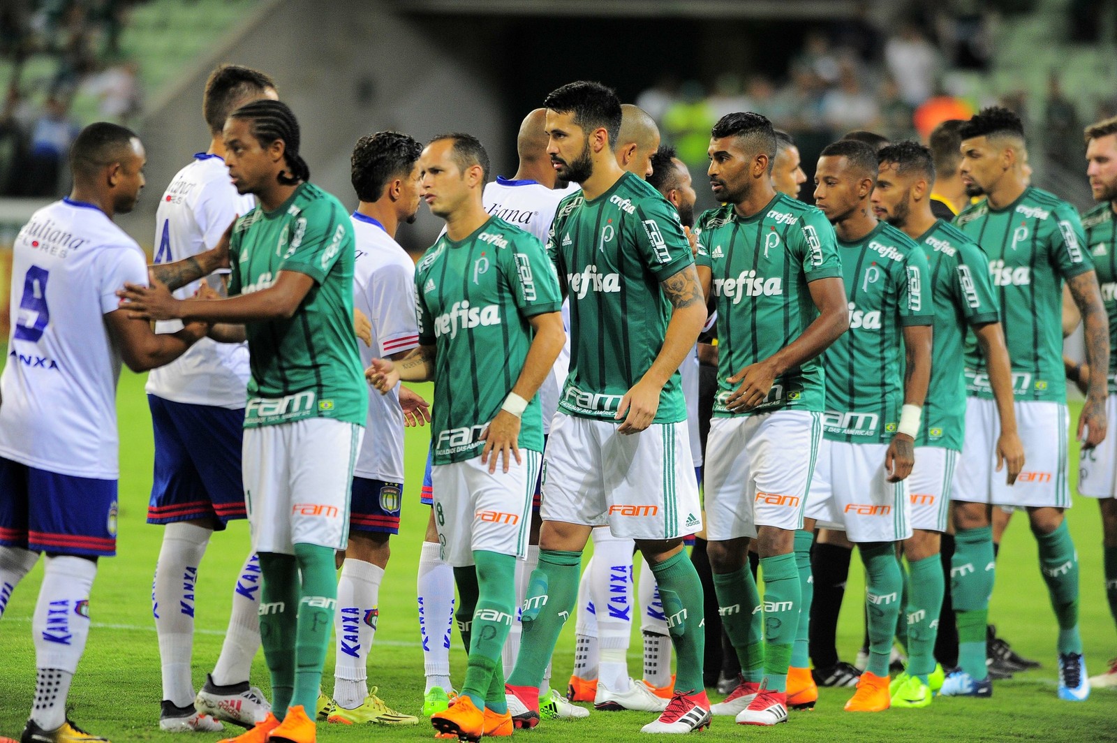 Ninguém passou no primeiro teste dos reservas do Palmeiras