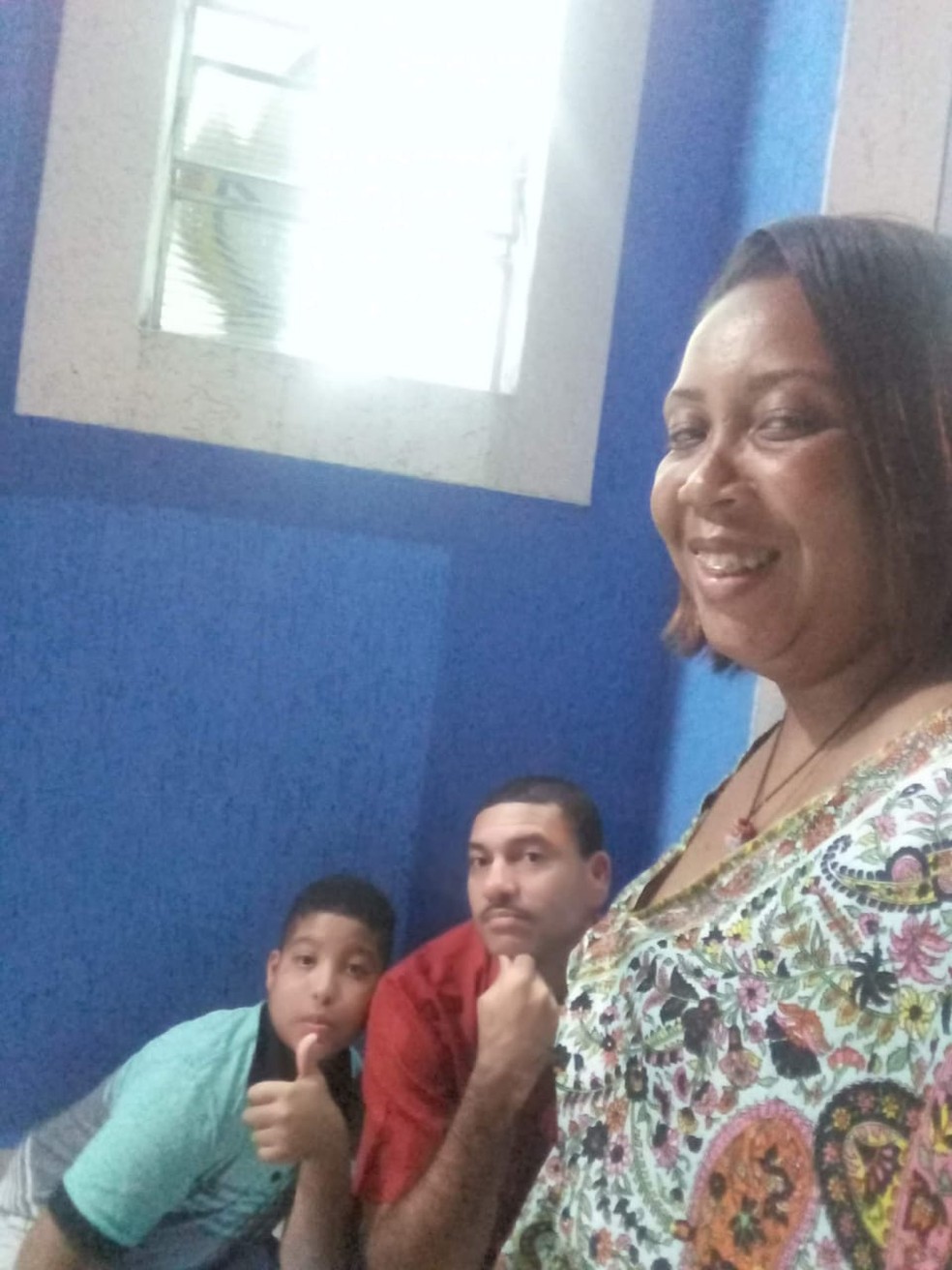 A famÃ­lia mora nos fundos de um imÃ³vel de um conhecido, em Itariri, SP, com a renda de um salÃ¡rio mÃ­nimo, segundo a mÃ£e do garoto â?? Foto: Andressa dos Anjos Veiga/Arquivo pessoal