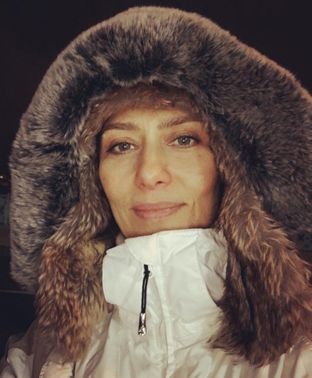 Maria Fernanda Cândido: agasalhada no inverno europeu (Foto: Reprodução/Instagram)