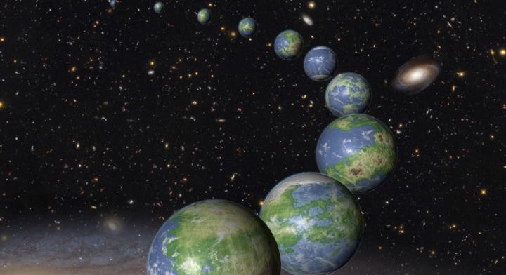 Planetas da Via Láctea podem ter sido formados pelos mesmos blocos de construção da Terra, o que levanta a hipótese de que esses corpos tenham quantidades de água e carbono semelhantes. (Foto: NASA, ESA and G. Bacon (STScI).)