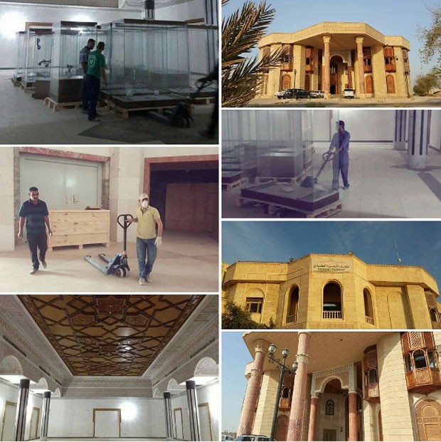 Palácio de Saddam Hussein é transformado em museu (Foto: Reprodução/Instagram)