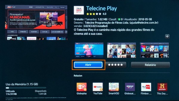 Aplicativo Telecine Play Para Windows 8 Como Assistir Ao Telecine Play Na Smart Tv Da Samsung Tvs Techtudo