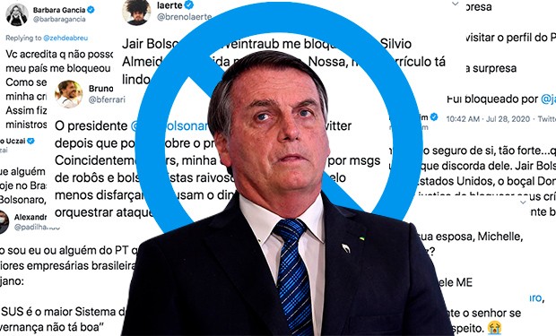 Bolsonaro bloqueia perfis de desafetos no Twitter