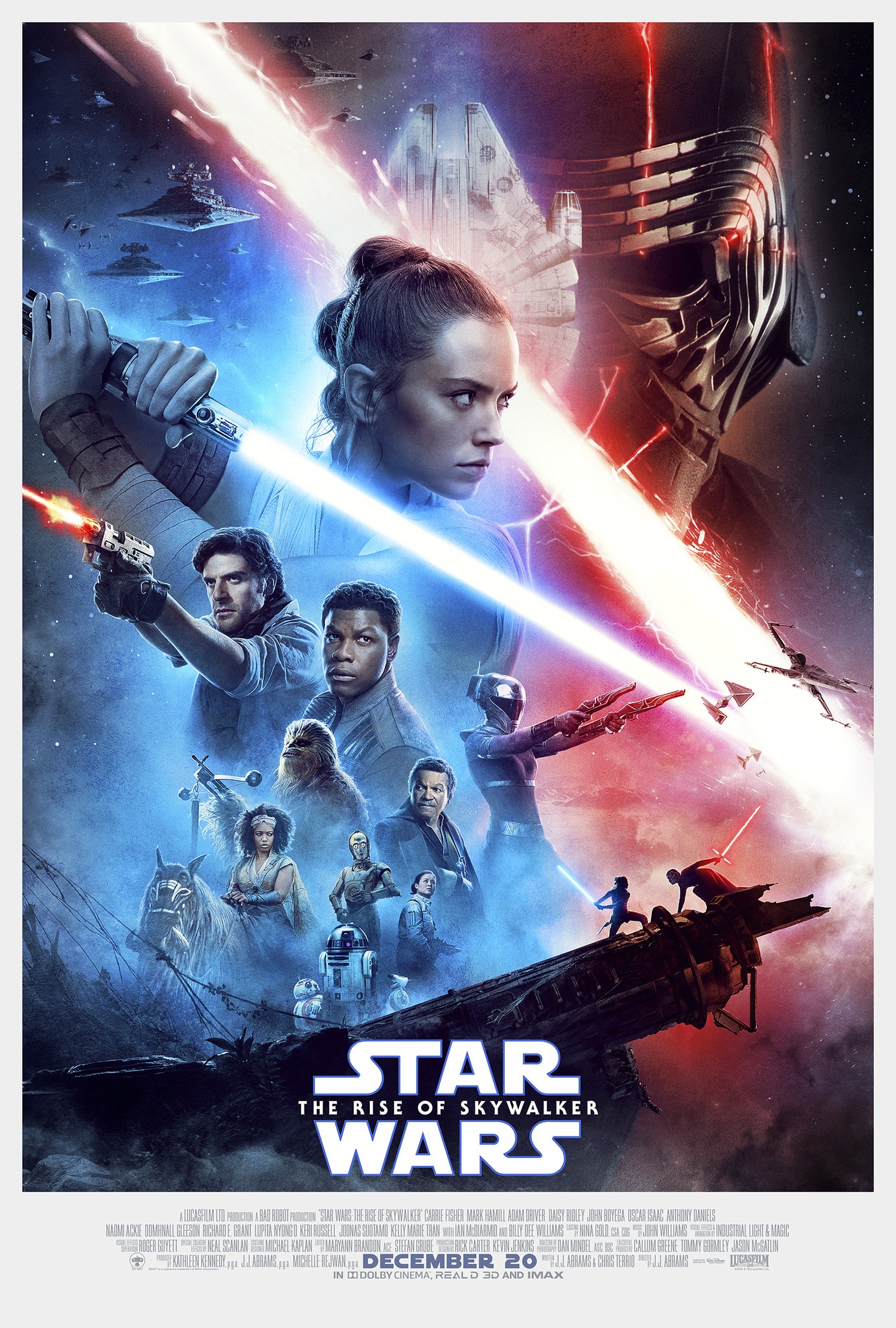 O cartaz final de Star Wars: A Ascensão Skywalker (Foto: Divulgação)
