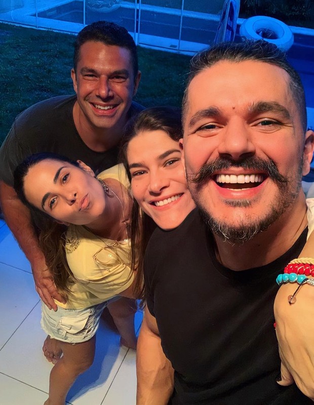 Wanessa, Marcus Buais, Priscila Fantin e Bruno Lopes (Foto: Reprodução/ Instagram)