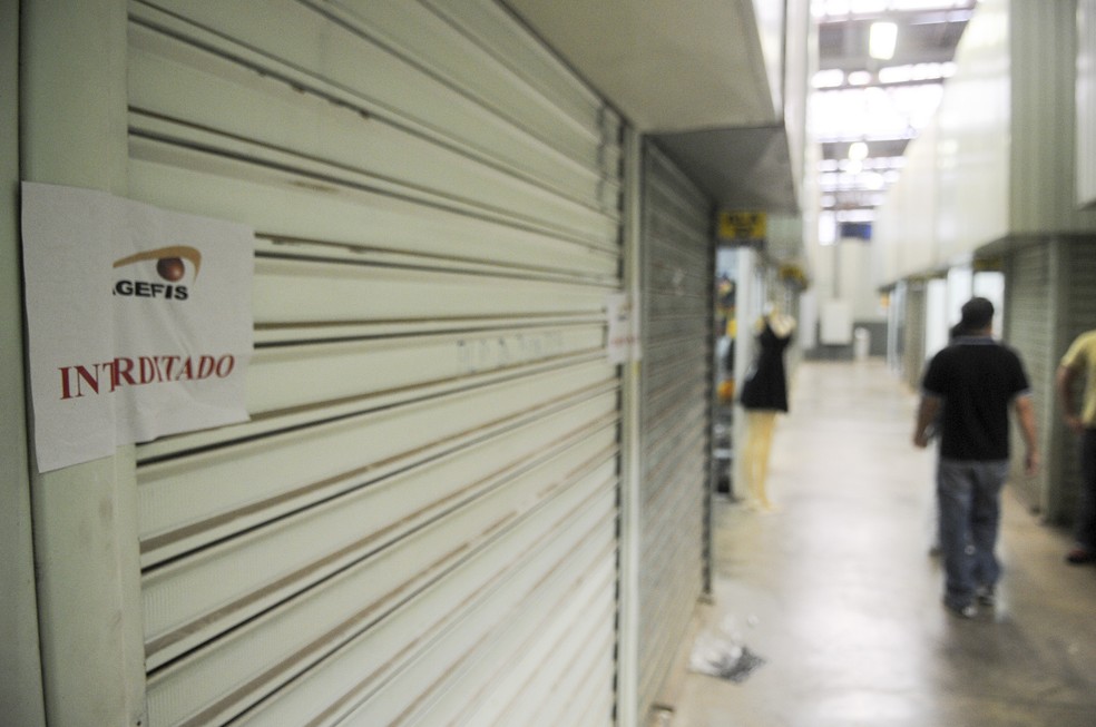 Agefis sinalizou bancas que foram retomadas (Foto: Gabriel Jabur/Agência Brasília)