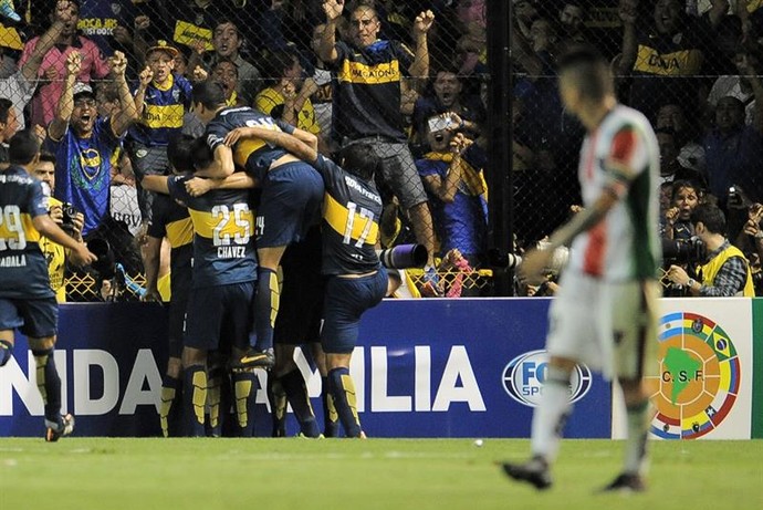 Boca Juniors x Palestino (Foto: EFE)