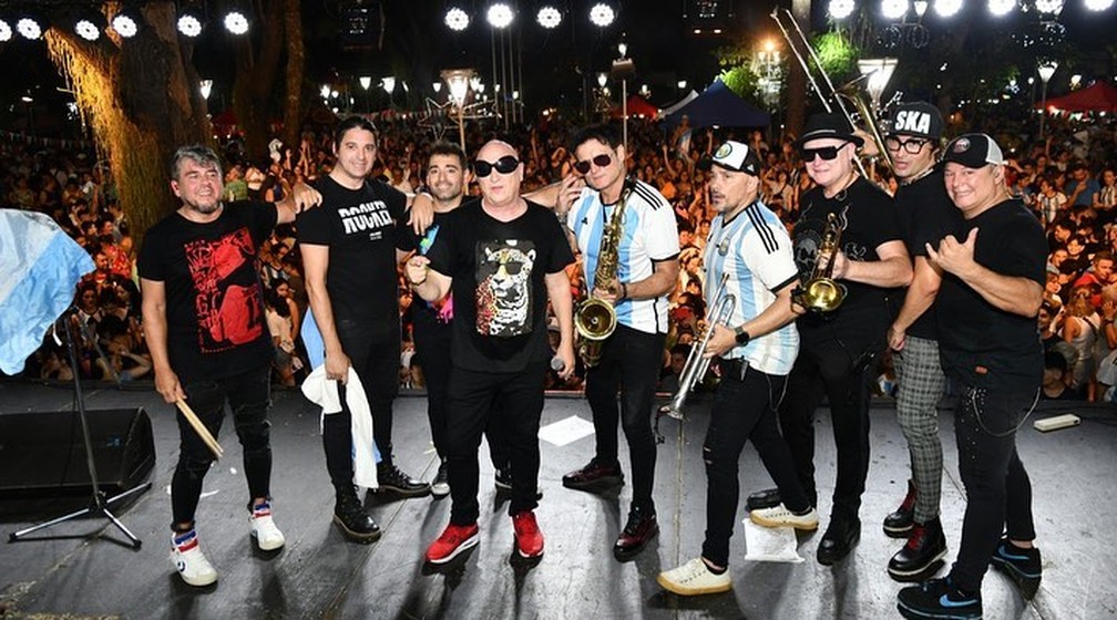 Banda argentina La Mosca Tsé-Tsé — Foto: Divulgação