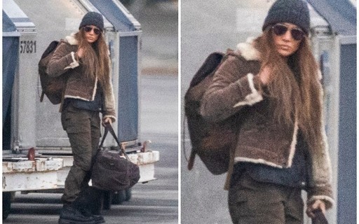 Jennifer Lopez é clicada em gravações de novo filme de ação