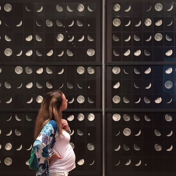 Luana Piovani com o barrigão (Foto: Reprodução/Instagram)