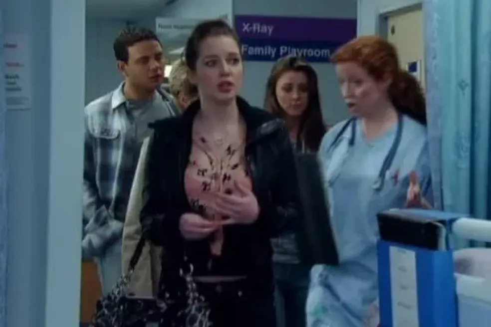 A atriz Helen Flanagan em 'Coronation Street' — Foto: Reprodução