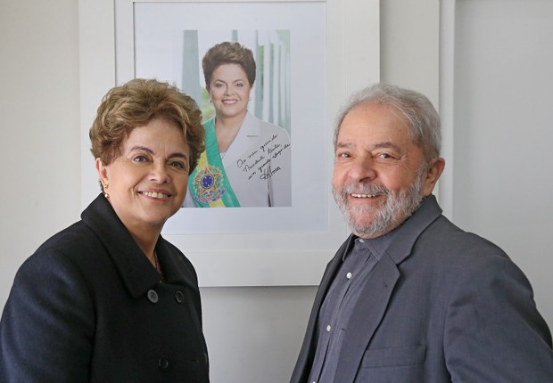 Dilma e Lula se encontraram no Instituto Lula (Foto: Ricardo Stuckert/Instituto Lula)