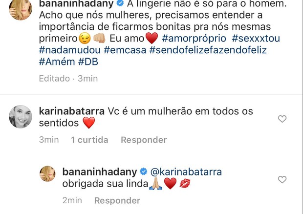 Dany Bananinha (Foto: Reprodução/Instagram)