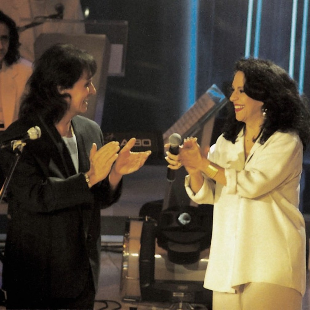 Roberto Carlos e Gal Costa  Foto: Reproduo/Instagram