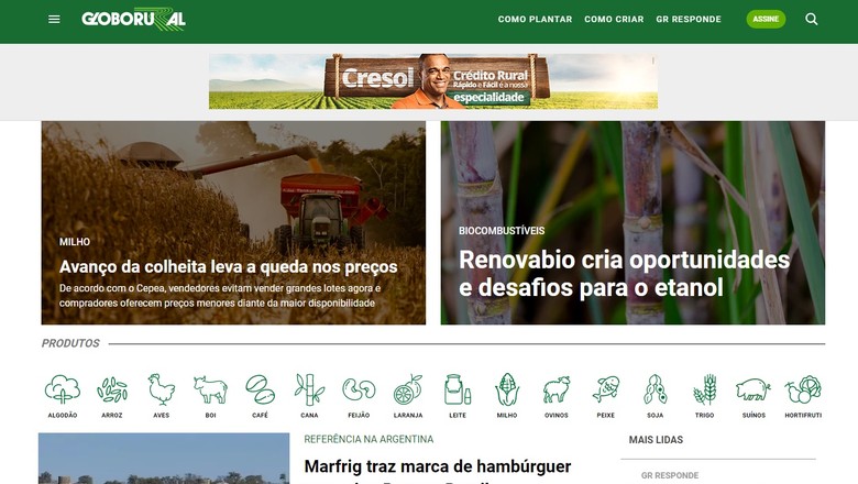 site-novo-home (Foto: Reprodução Globo Rural)