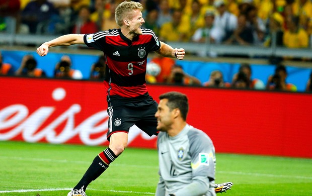  Andre Schuerrle gol Alemanha jogo Brasil (Foto: Reuters)