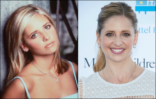 Nos nossos corações, Sarah Michelle Gellar será sempre 'Buffy: A Caça-Vampiros' (1997–2003). Na segunda temporada da série, ela tinha 21 anos de idade. Hoje tem 37. (Foto: Getty Images)