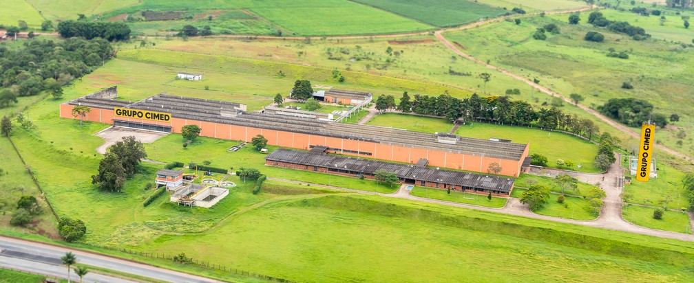 Nova fábrica da Cimed deverá dobrar a capacidade de produção da empresa em Pouso Alegre — Foto: Divulgação / Cimed