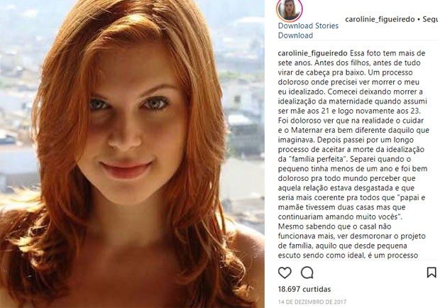 Carolinie Figueiredo anuncia aposentadoria da carreira de atriz (Foto: Reprodução/Instagram)
