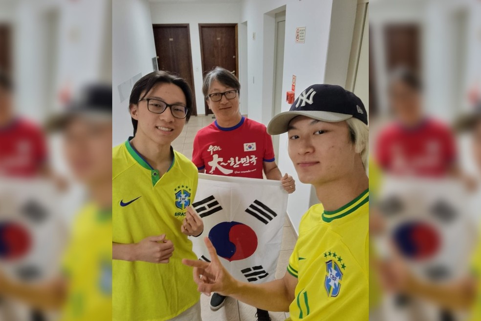 Sul-coreanos que moram em Curitiba apostam em Brasil forte, mas ressaltam  luta da Coreia do Sul: 'Raça no jogo' | Paraná | G1