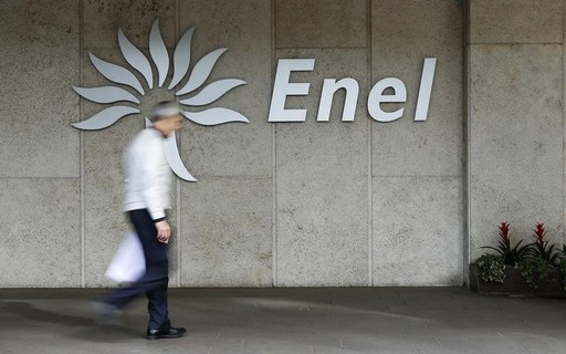 SÃO PAULO, SP - 04.12.2018: GRUPO ITALIANO COMPRA ELETROPAULO - Italian  group Enel closed in June the purchase of 73% of Eletropaulo that will be  renamed Enel Distribuição São Paulo. The changes