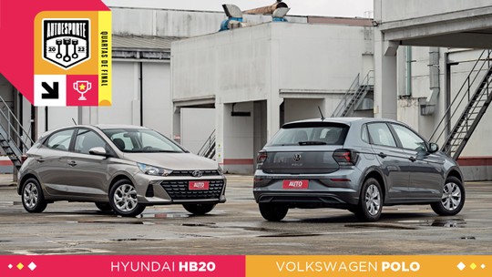 Hyundai HB20 x Volkswagen Polo: qual vence a disputa de quartas de final da Copa do Mundo dos Carros 1.0?