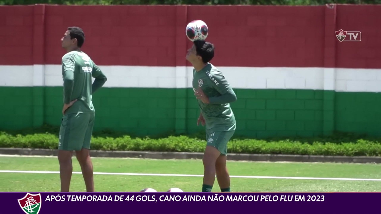 Após temporada de 44 gols, Cano ainda não marcou pelo Flu em 2023